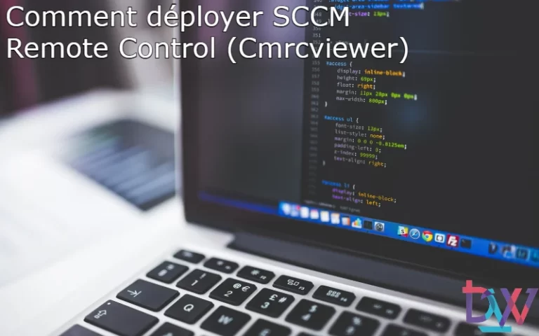 Lire la suite à propos de l’article Comment déployer SCCM Remote Control (Cmrcviewer)