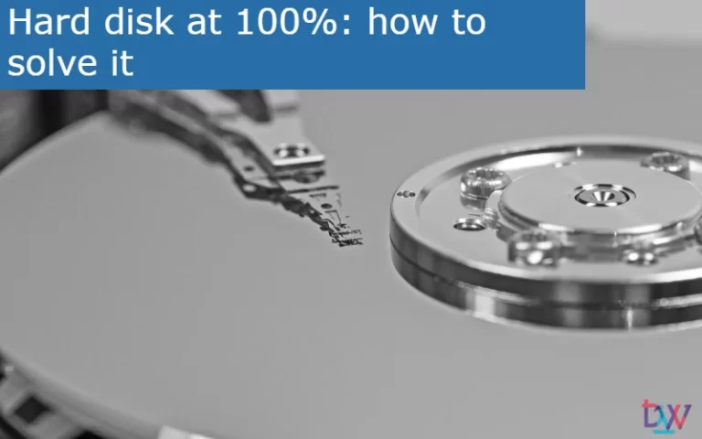 Read more about the article 100% hard disk: how to solve it with 11 methods